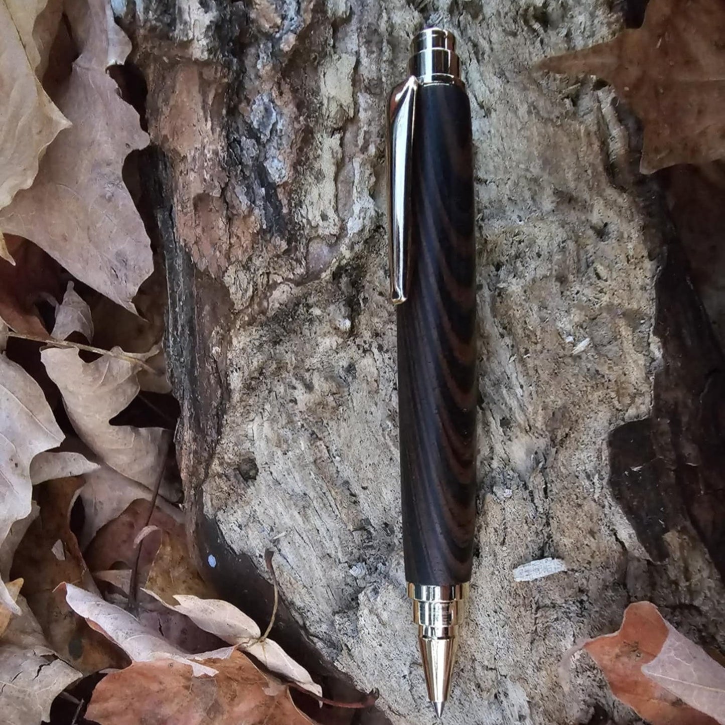 Full view of our hand crafted rollester pen