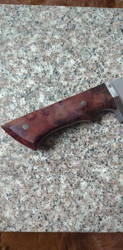 {⭐⭐⭐⭐⭐} Flash Sale - Hand-Crafted Brown Rambowie Knife - 1 IN STOCK!