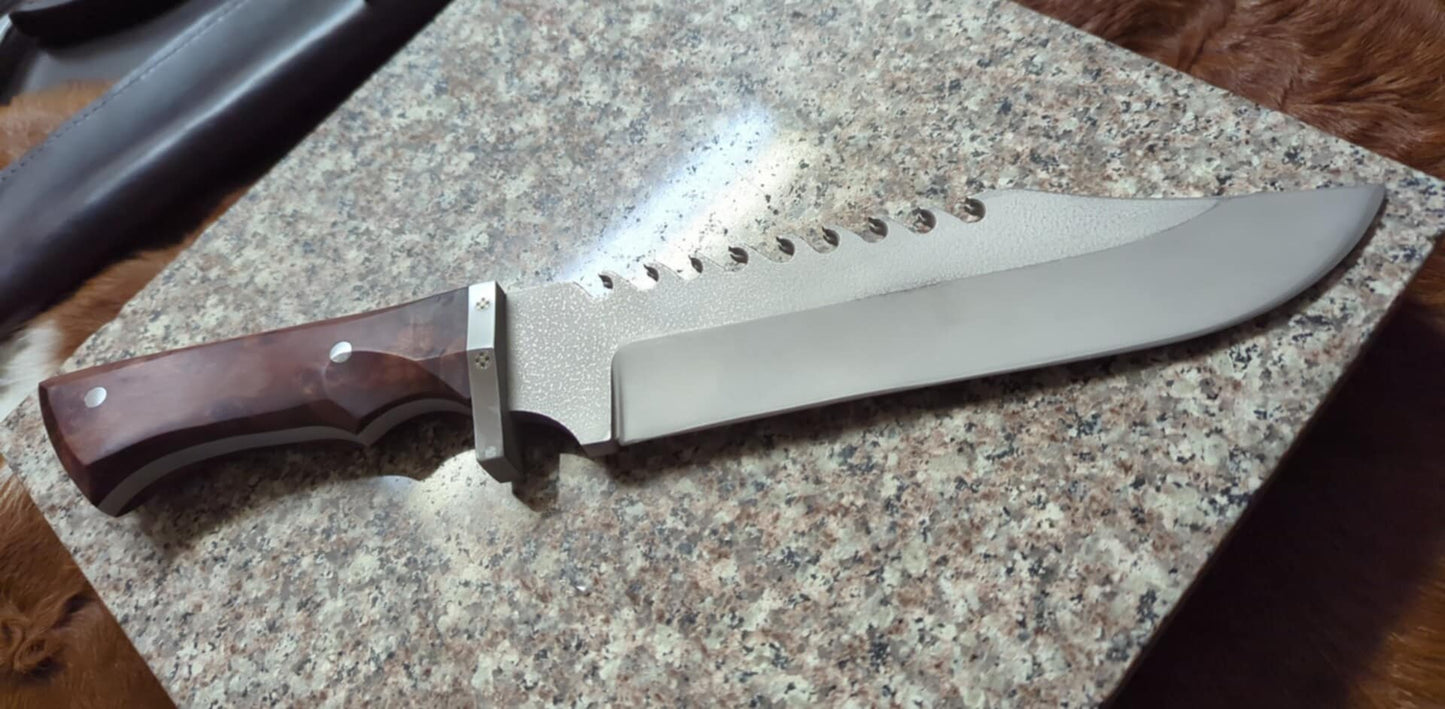 {⭐⭐⭐⭐⭐} Flash Sale - Hand-Crafted Brown Rambowie Knife - 1 IN STOCK!