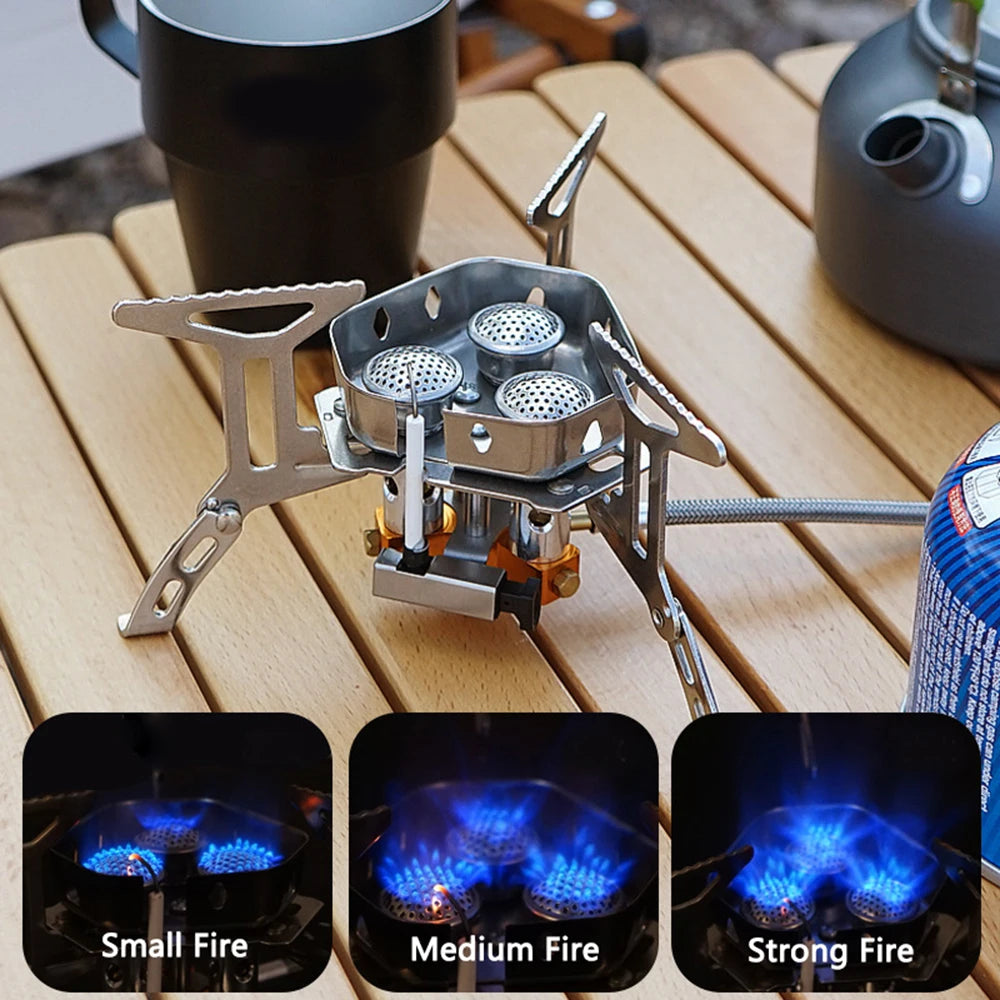 Portable Camping Stove: High-Efficiency, Lightweight, and Durable