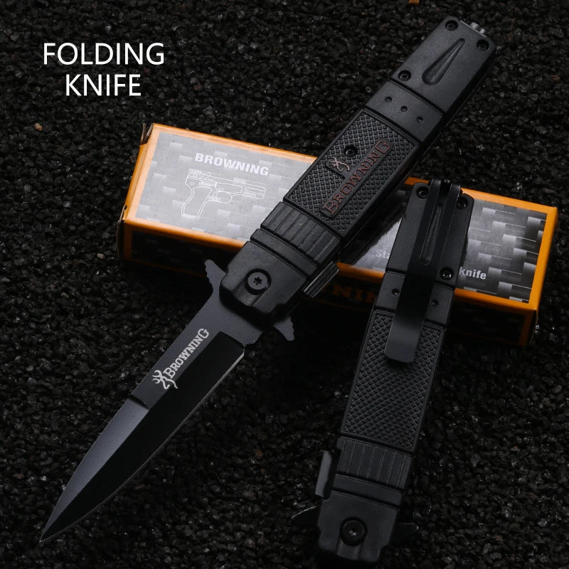 Foldable Stainless Steel Outdoor Knife - Canadian Life Shop