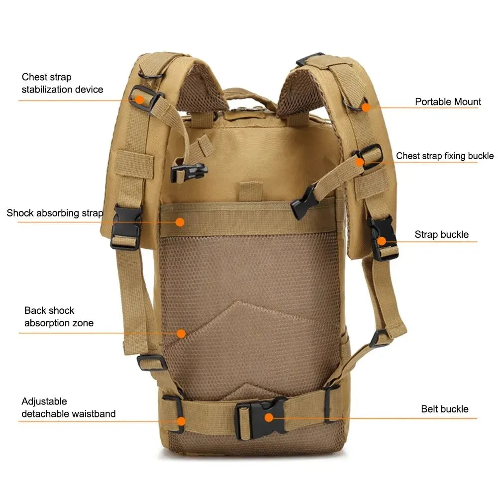 Military Tactical Backpack - Canadian Life Shop
