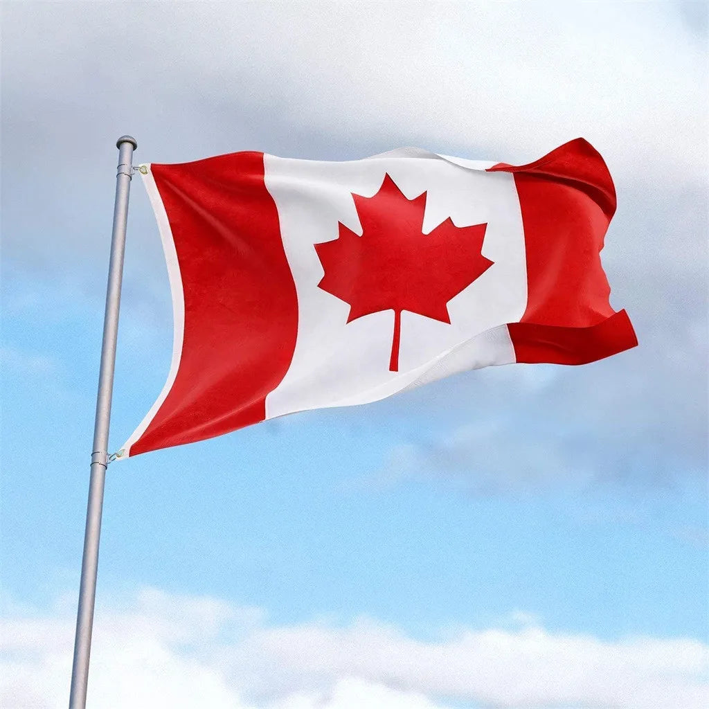 Canadian National Flag 2PC. - Canadian Life Shop