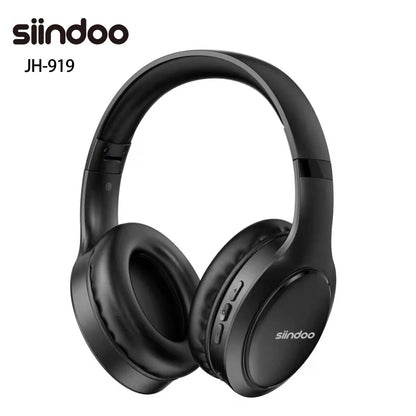 Siindoo FlexBass Wireless Stereo Headphones with Noise Reduction Mic - Canadian Life Shop