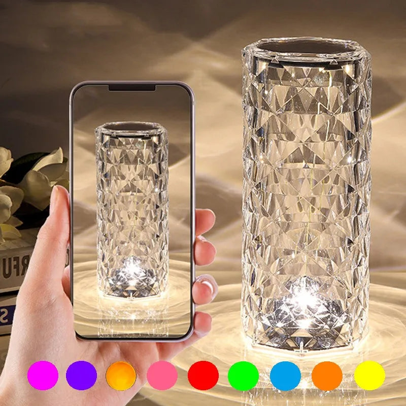 Crystal LED Touch Lamp - Canadian Life Shop