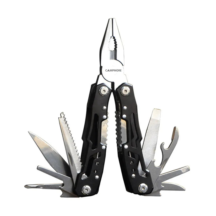 Ultimate Camping Companion: Stainless Steel Multitool Pliers