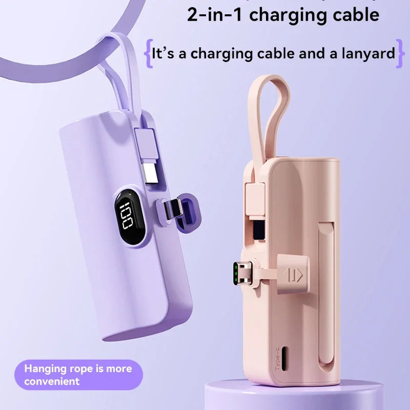 Mini Power Bank Portable Type-C High Capacity Charger - Canadian Life Shop