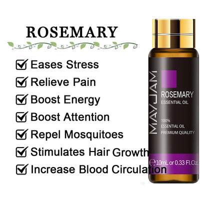 Image featuring rosemary a serene natural essential oils, promoting improvements to everday life  and relaxation.