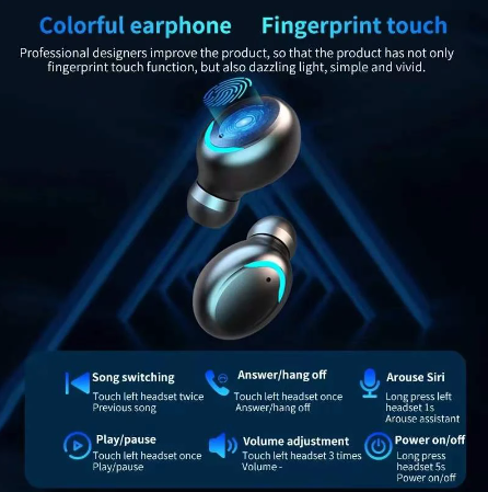 F9-5 TWS Earbuds Wireless Bluetooth 5.1, Waterproof - Canadian Life Shop