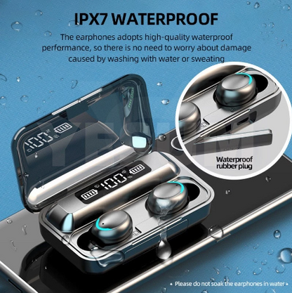 F9-5 TWS Earbuds Wireless Bluetooth 5.1, Waterproof - Canadian Life Shop